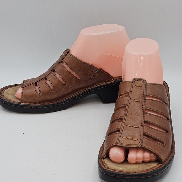 Dr Scholls Michelle 1.75" heel slipon open toe sandals size 7 - Picture 12 of 16